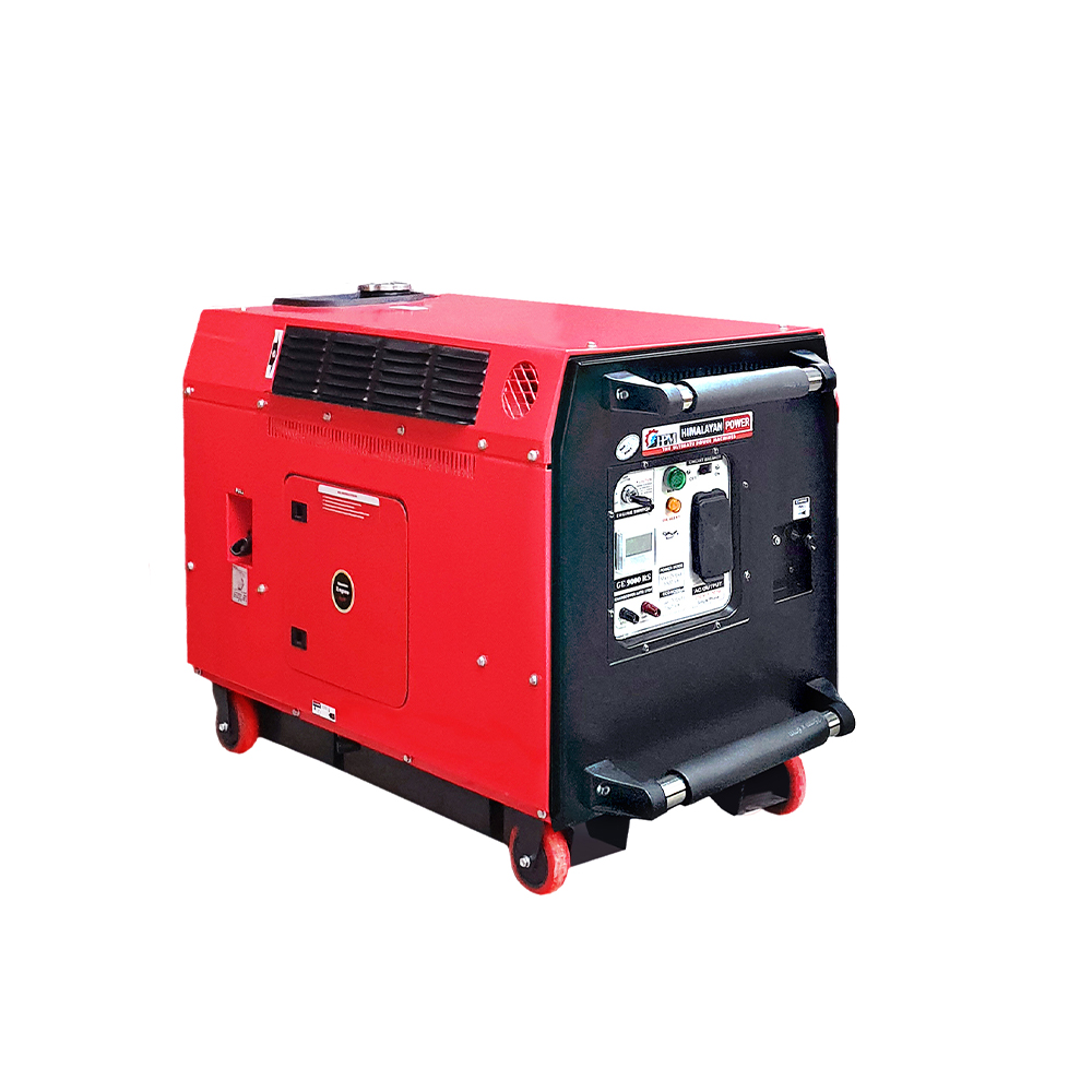 10 KVA Super Silent Portable Petrol Generator, Petrol Run, Recoil & Self Start Model Silent GE-9000RS 